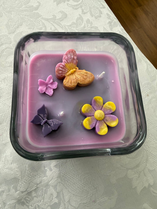 Lavender candle