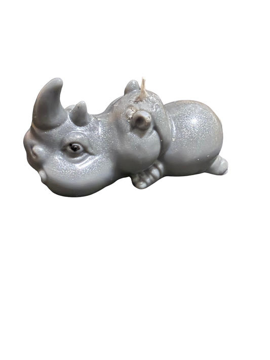 Baby rhino tranquility candle